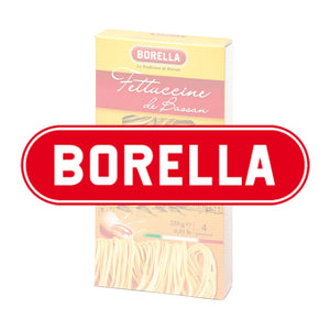 Bestil for min. kr. 300,- og få én pakke Borella pasta gratis med